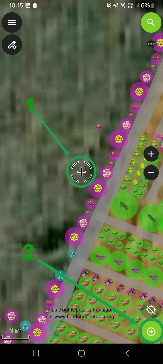 Screenshot de l'écran
